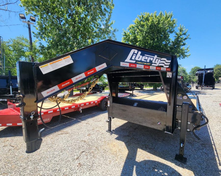 New 2026 Liberty 14K 102x20+5 Single Wheel Gooseneck