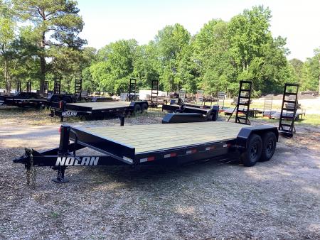 New 2026 Nolan Manufacturing 7X22 Equipment Trailer
