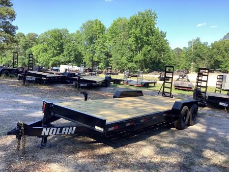 New 2026 Nolan Manufacturing 7X22 Equipment Trailer