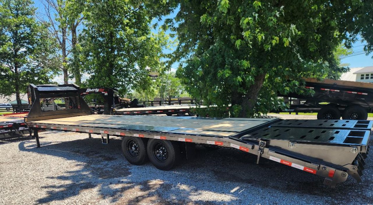 New 2026 Liberty 14K 102x25+5 Single Wheel Gooseneck