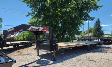 New 2026 Liberty 14K 102x25+5 Single Wheel Gooseneck