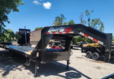 New 2026 Liberty 14K 102x25+5 Single Wheel Gooseneck