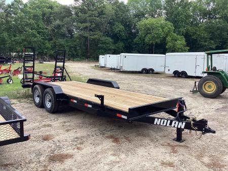 New 2026 Nolan Manufacturing 7X20 Equipment Trailer