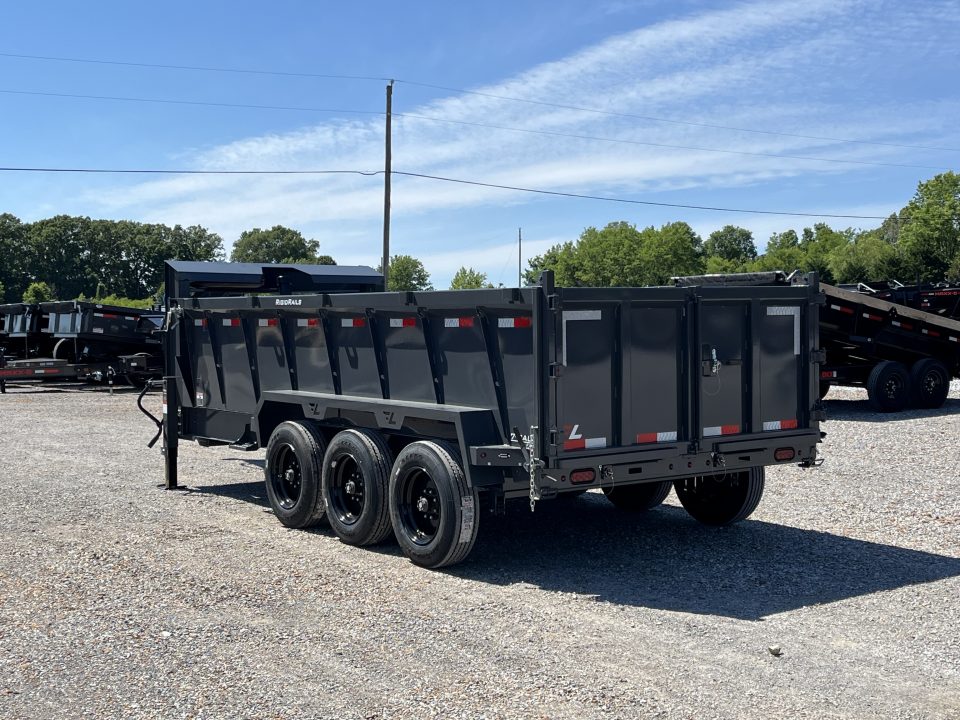 New 2026 Lamar Gooseneck Dump Trailer | 83" x 16' | 21K GVWR