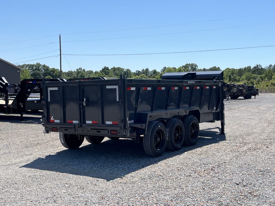 New 2026 Lamar Gooseneck Dump Trailer | 83" x 16' | 21K GVWR