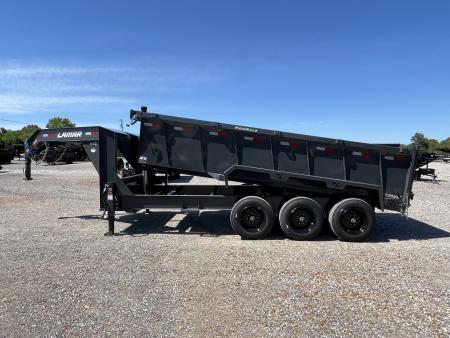 New 2026 Lamar Gooseneck Dump Trailer | 83" x 16' | 21K GVWR