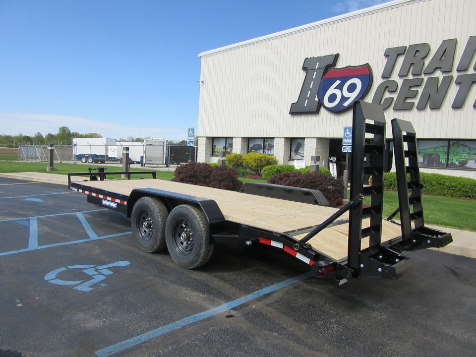 New 2026 Sure-Trac 7 x 20 (18+2) ST-ET8220-140 Equipment Trailer 14K