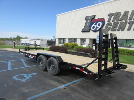 New 2026 Sure-Trac 7 x 20 (18+2) ST-ET8220-140 Equipment Trailer 14K