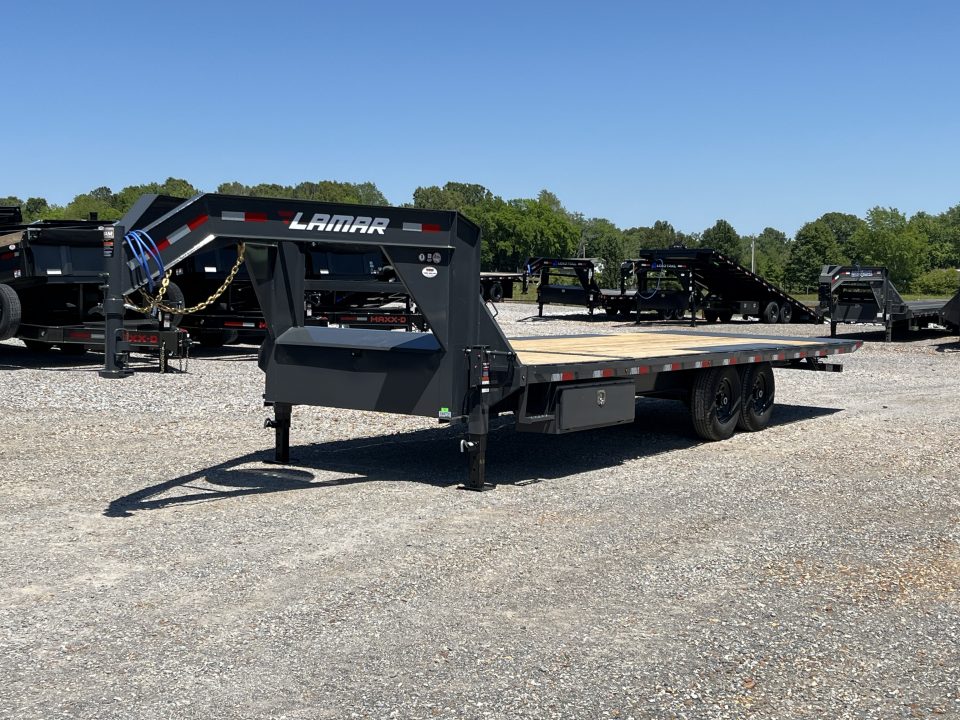 New 2026 Lamar Gooseneck Deckover Tilt | 102" x 24' 14K GVWR