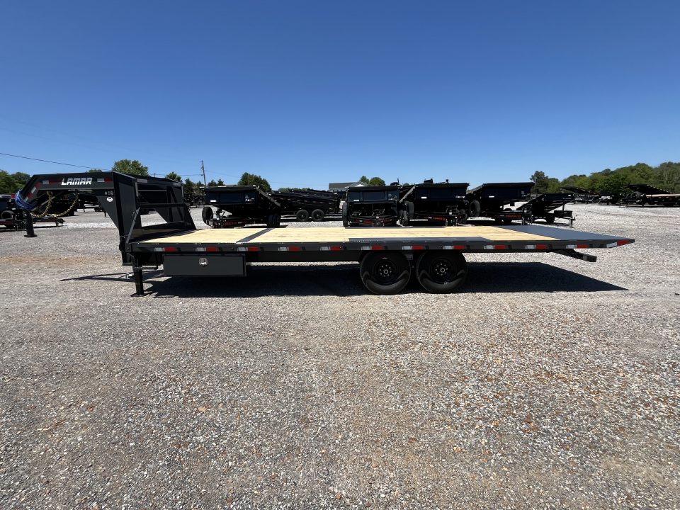 New 2026 Lamar Gooseneck Deckover Tilt | 102" x 24' 14K GVWR