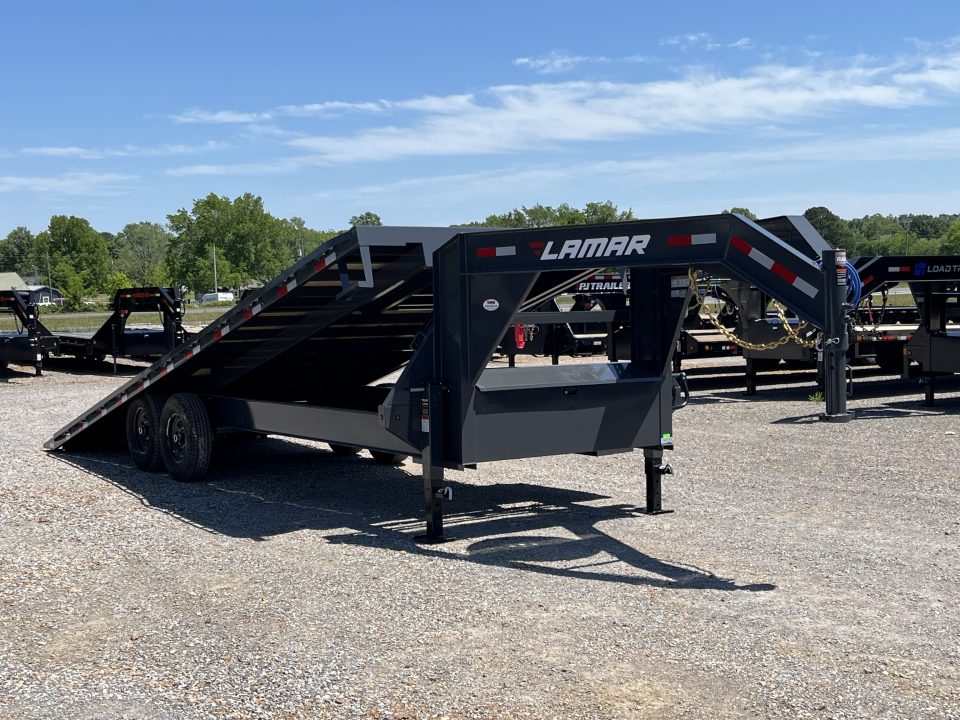 New 2026 Lamar Gooseneck Deckover Tilt | 102" x 24' 14K GVWR