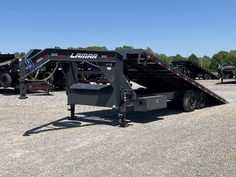 New 2026 Lamar Gooseneck Deckover Tilt | 102" x 24' 14K GVWR