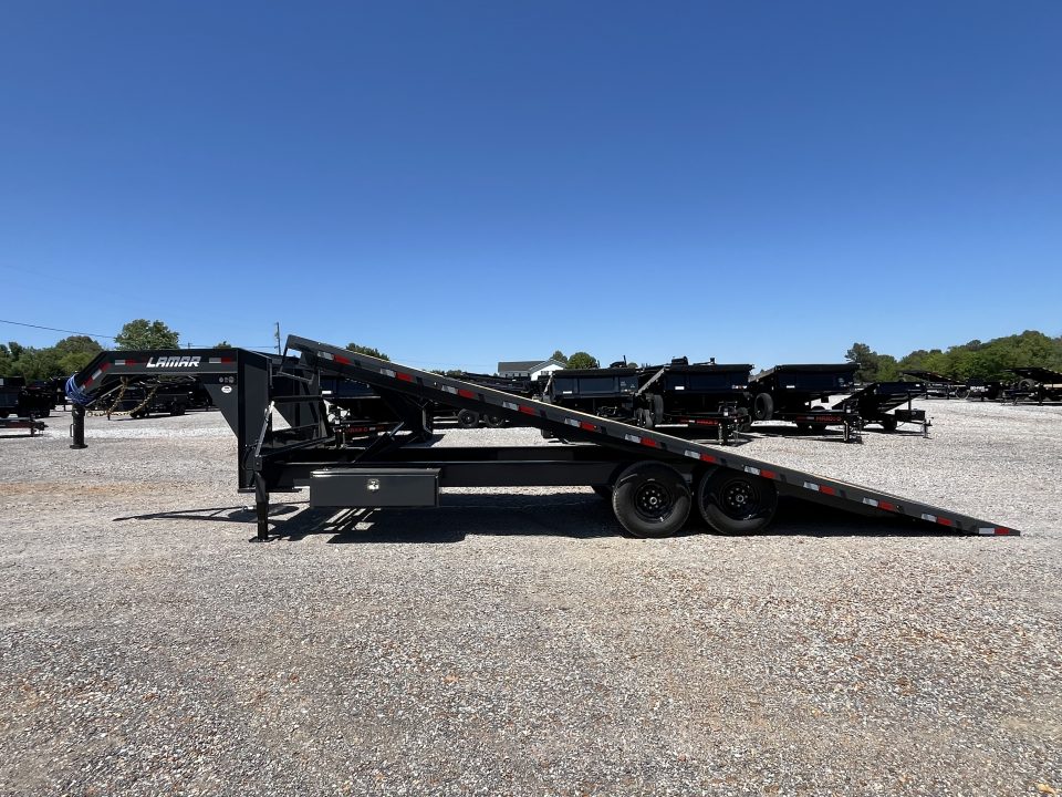 New 2026 Lamar Gooseneck Deckover Tilt | 102" x 24' 14K GVWR