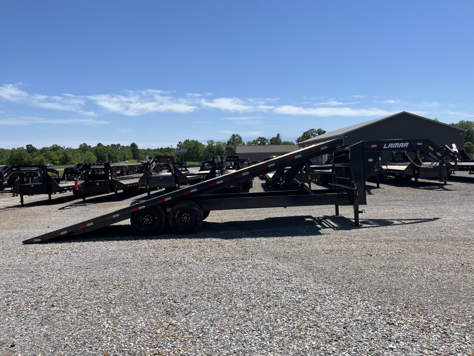 New 2026 Lamar Gooseneck Deckover Tilt | 102" x 24' 14K GVWR