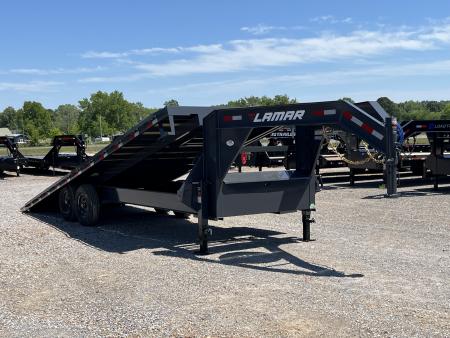 New 2026 Lamar Gooseneck Deckover Tilt | 102" x 24' 14K GVWR