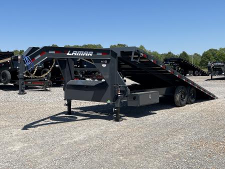 New 2026 Lamar Gooseneck Deckover Tilt | 102" x 24' 14K GVWR