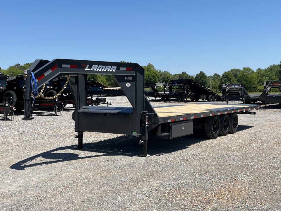 New 2026 Lamar Gooseneck Deckover Tilt | 102" x 26' 21K GVWR