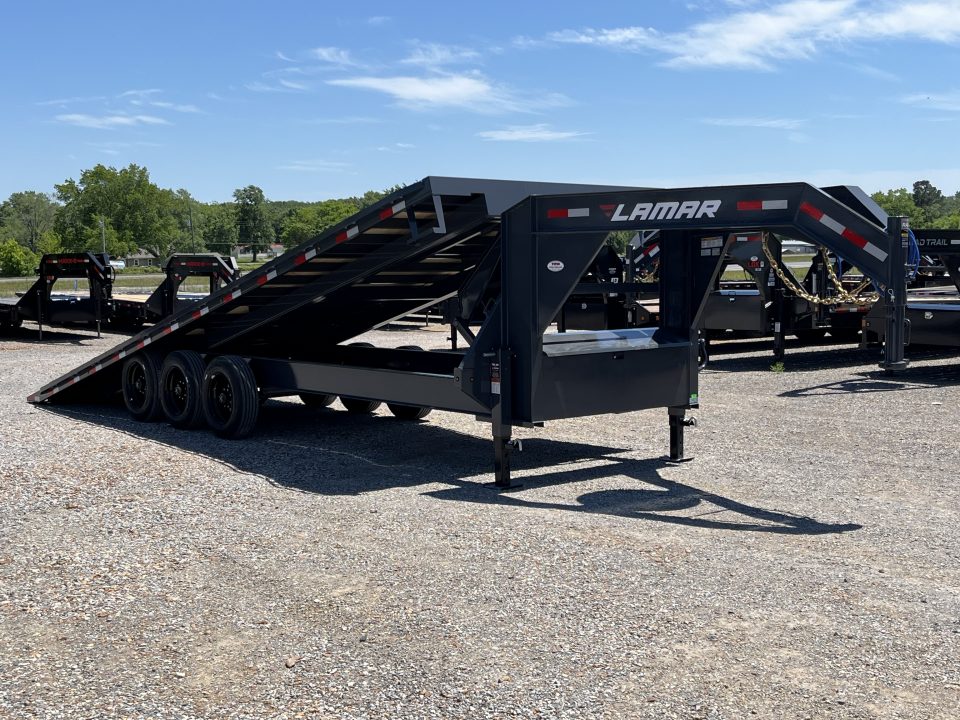 New 2026 Lamar Gooseneck Deckover Tilt | 102" x 26' 21K GVWR