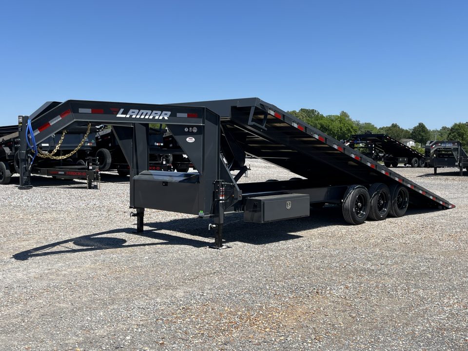 New 2026 Lamar Gooseneck Deckover Tilt | 102" x 26' 21K GVWR