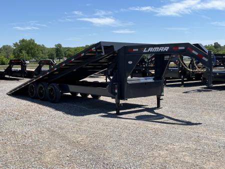 New 2026 Lamar Gooseneck Deckover Tilt | 102" x 26' 21K GVWR