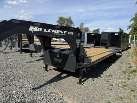 New 2026 Hillcrest Trailers 102 x 25 Gooseneck Bodies-17.5 gvwr