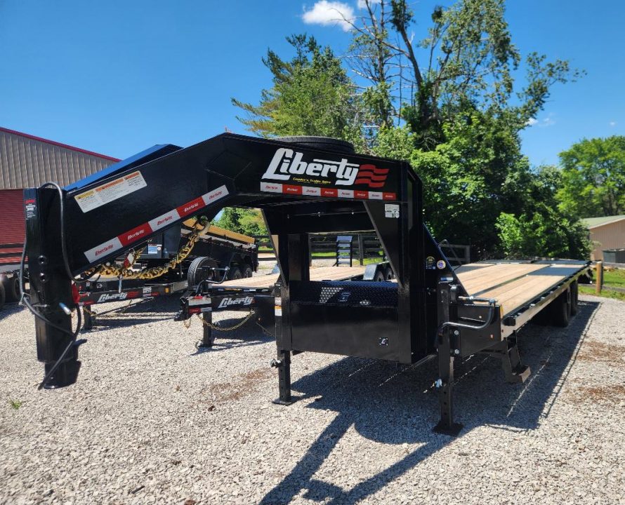 New 2026 Liberty 22K 102x25+5 Dual Tandem Gooseneck
