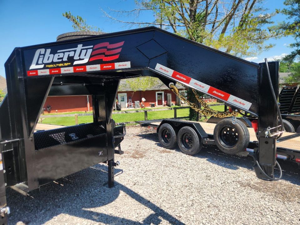 New 2026 Liberty 22K 102x25+5 Dual Tandem Gooseneck