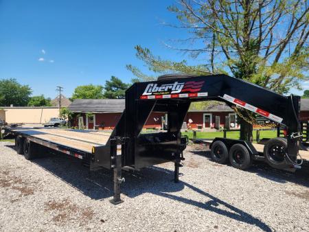 New 2026 Liberty 22K 102x25+5 Dual Tandem Gooseneck