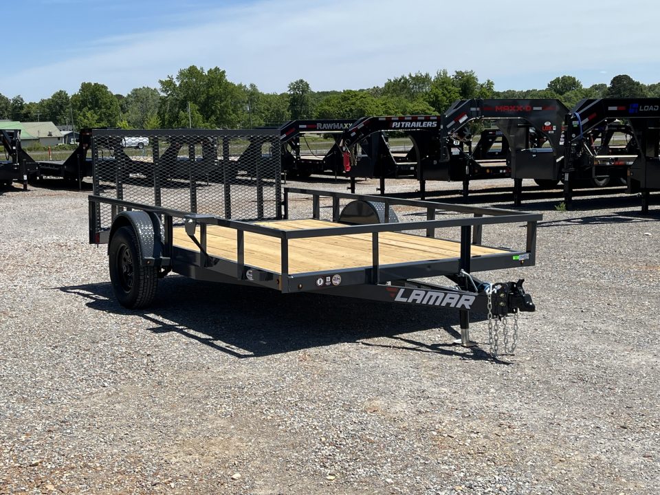 New 2026 Lamar Utility Trailer | 83" x 12' | 3k GVWR