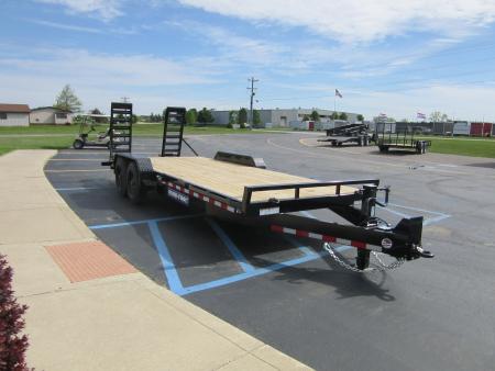 New 2026 Sure-Trac 7 x 20 (18+2) ST-ET8220-160 Equipment Trailer 16K
