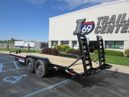 New 2026 Sure-Trac 7 x 20 (18+2) ST-ET8220-160 Equipment Trailer 16K