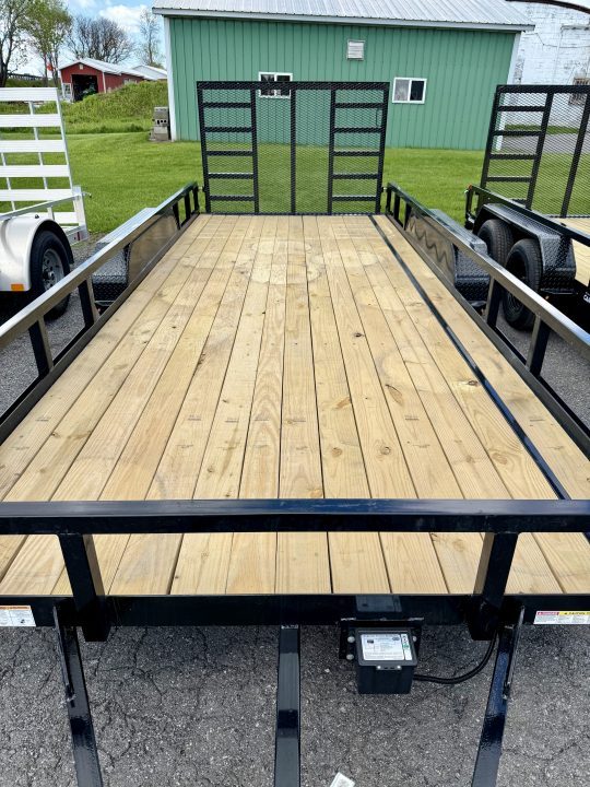 New 2026 Cam Superline 7X18 Tube Top Utility Trailer 7K