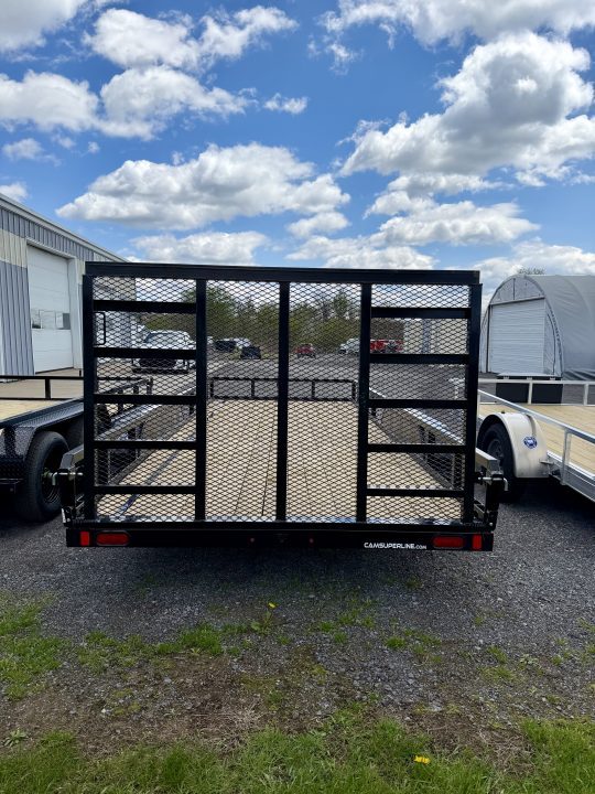New 2026 Cam Superline 7X18 Tube Top Utility Trailer 7K
