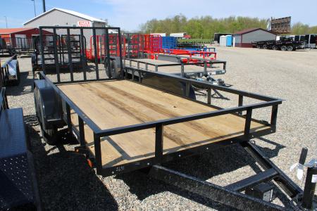 New 2026 Carry-On 14' RG 7K GVWR STOCK ID 52919 Landscape Trailer