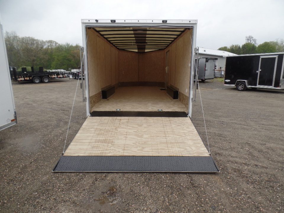 New 2026 Discovery Trailers 8.5X20 V nose Landscape Model with Extended Tongue Cargo / Enclosed Trailer