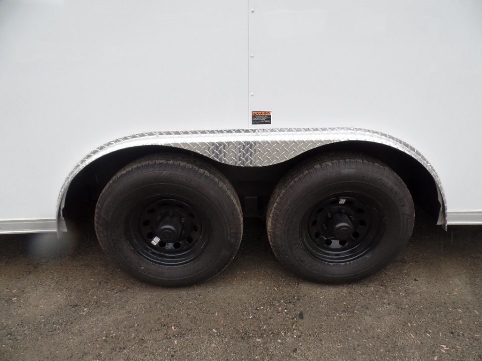 New 2026 Discovery Trailers 8.5X20 V nose Landscape Model with Extended Tongue Cargo / Enclosed Trailer