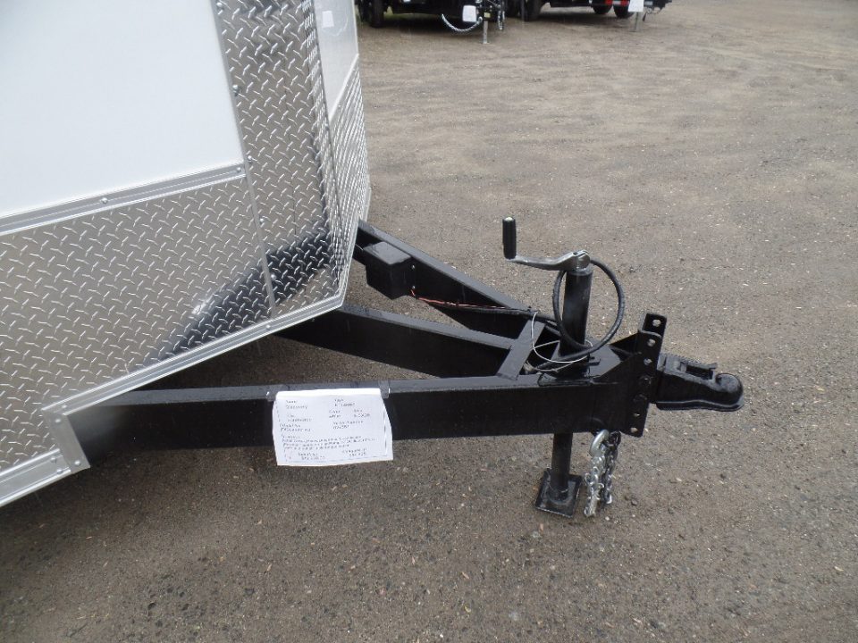 New 2026 Discovery Trailers 8.5X20 V nose Landscape Model with Extended Tongue Cargo / Enclosed Trailer