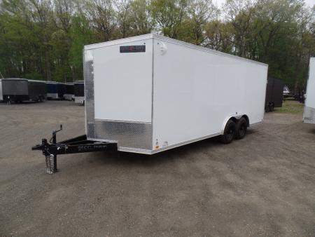 New 2026 Discovery Trailers 8.5X20 V nose Landscape Model with Extended Tongue Cargo / Enclosed Trailer