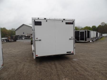 New 2026 Discovery Trailers 8.5X20 V nose Landscape Model with Extended Tongue Cargo / Enclosed Trailer