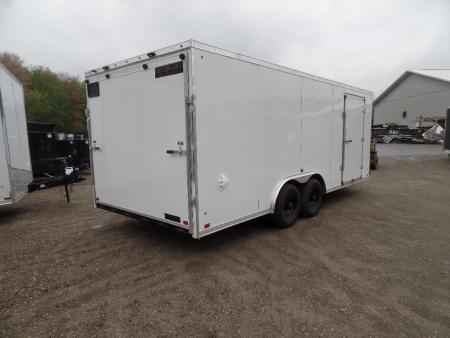New 2026 Discovery Trailers 8.5X20 V nose Landscape Model with Extended Tongue Cargo / Enclosed Trailer