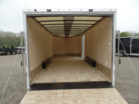 New 2026 Discovery Trailers 8.5X20 V nose Landscape Model with Extended Tongue Cargo / Enclosed Trailer