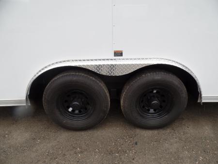 New 2026 Discovery Trailers 8.5X20 V nose Landscape Model with Extended Tongue Cargo / Enclosed Trailer