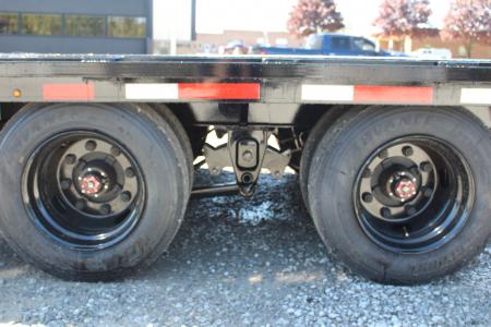 New 2026 Moritz FDPH DT 22' + 5' - Pintle Ring Deckover AIR BRAKE Equipment Trailer - 40000# GVW