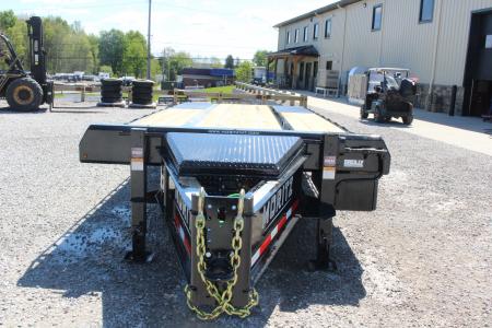 New 2026 Moritz FDPH DT 22' + 5' - Pintle Ring Deckover AIR BRAKE Equipment Trailer - 40000# GVW