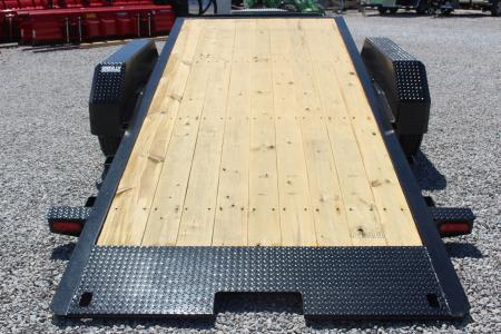 New 2026 Moritz 7' x 16' + 6' Low Pro - Gravity Tilt - Tilt Trailer - 14000# GVW