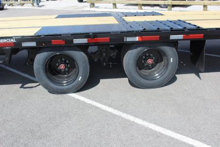 New 2026 Moritz FDGH Hydraulic Tail 40' GOOSENECK Deckover Flatbed Trailer- 25900# GVW