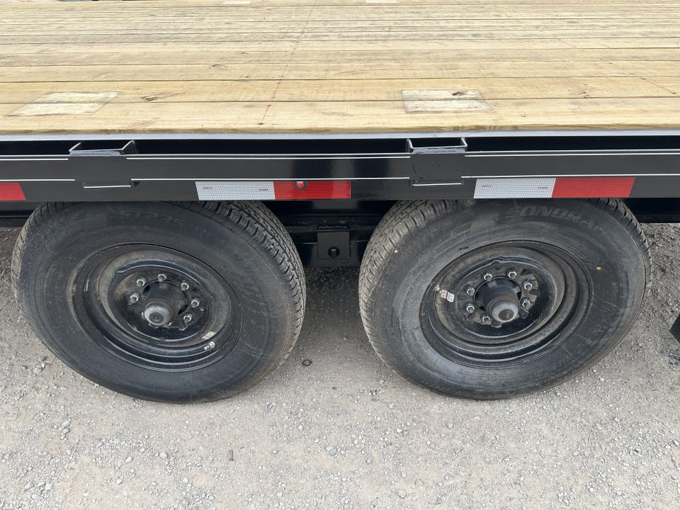 New 2026 Road Boss 20' Tandem Axle Gooseneck Flatbed with 7ks Equipment Trailer