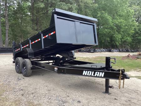 New 2026 Nolan Manufacturing 7X14 15K DUMP HD SCISSOR Dump Trailer