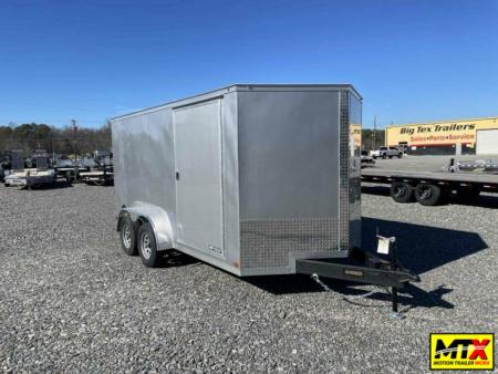 New 2026 Covered Wagon Trailers 7x14 Gold Series w/ Ramp Cargo / Enclosed Trailer