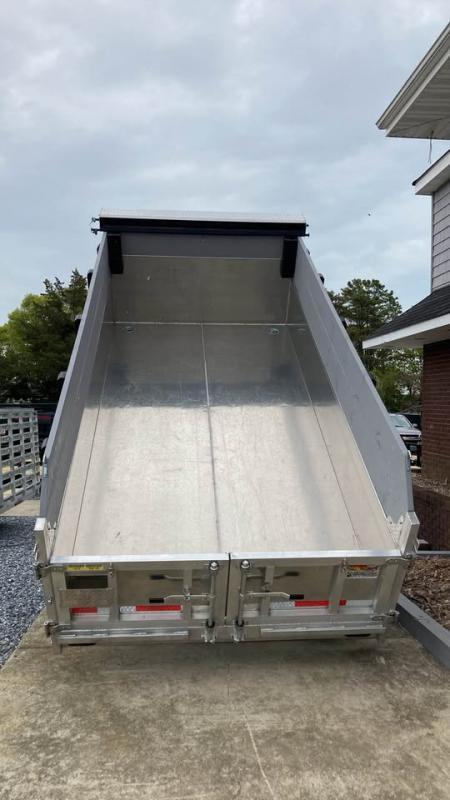 New 2026 Quality Steel and Aluminum 7x14 hybrid Dump Trailer